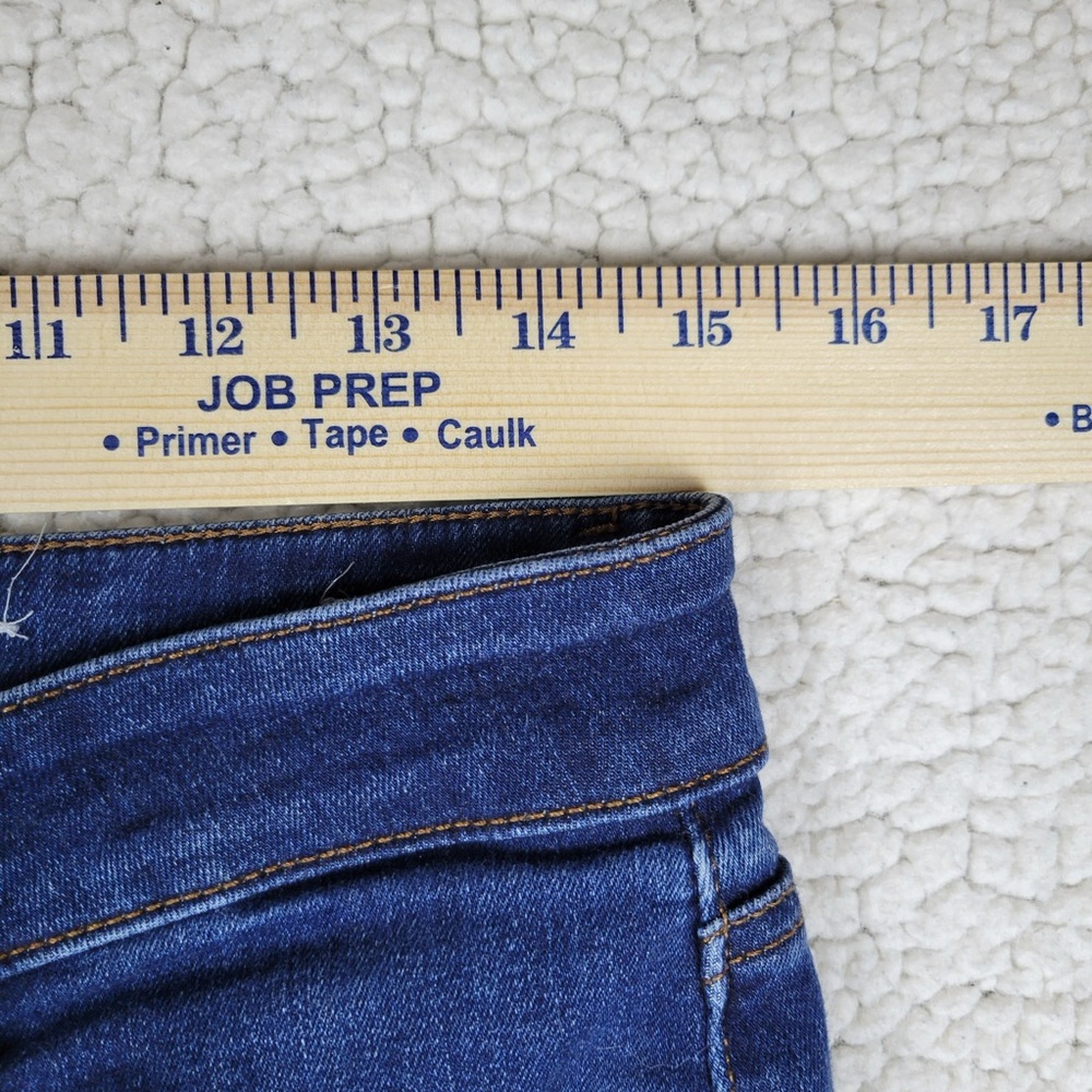 Loft Jeans Slim Flare High Rise Women’s Size 10 Medium Wash Stretch - Picture 6 of 14